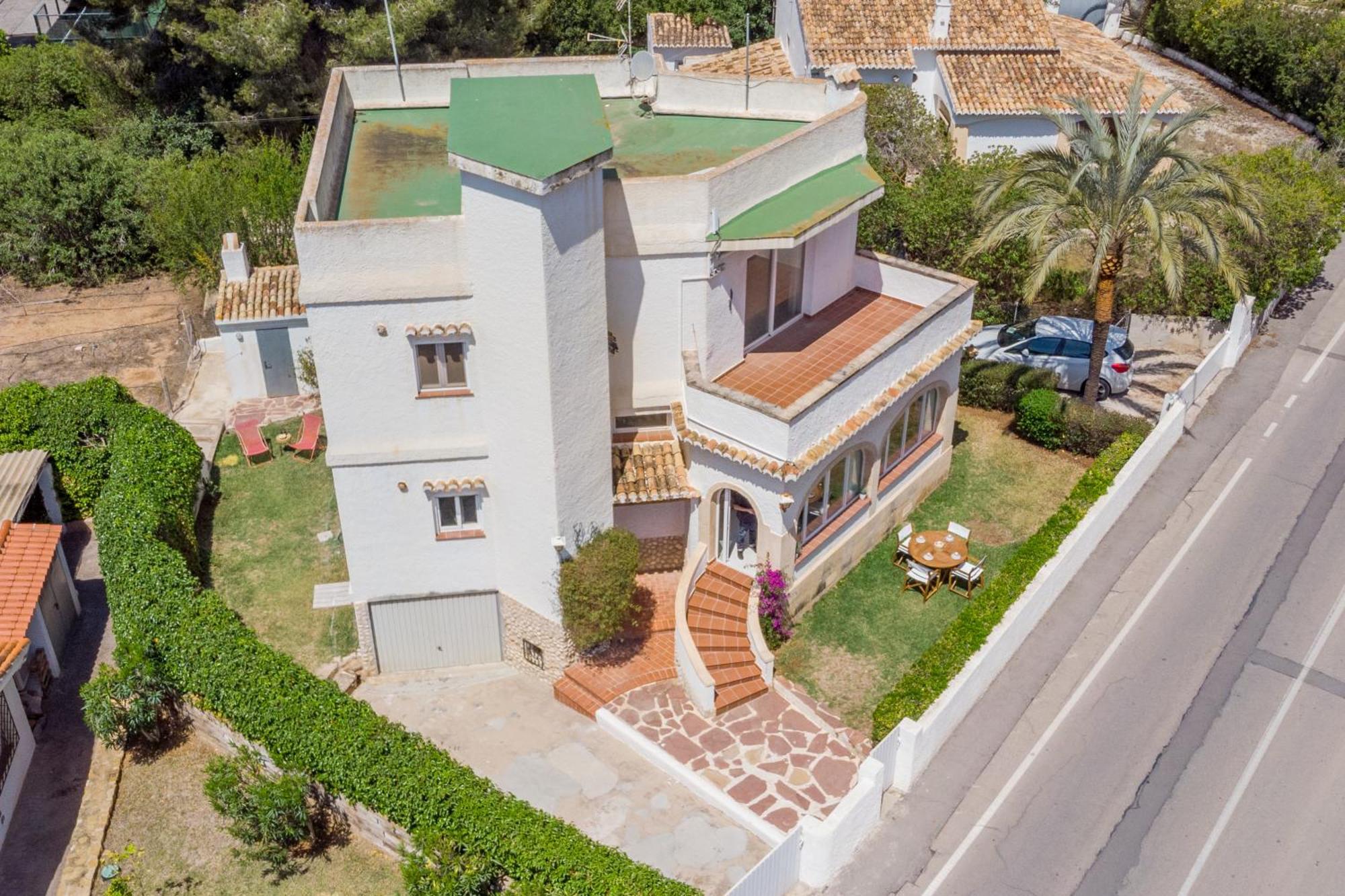 Chalet Independiente A 50 Metros De Cala Blanca Jávea Exterior photo